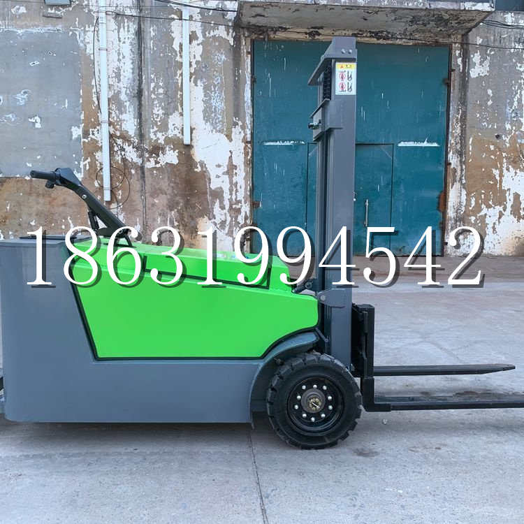 鸡东县小型电动叉车1吨2吨步行站驾式电瓶堆高充电装卸车液压升降车铲车